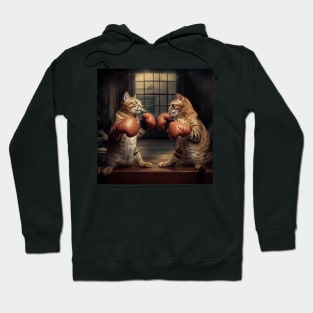 Cats Fight Hoodie